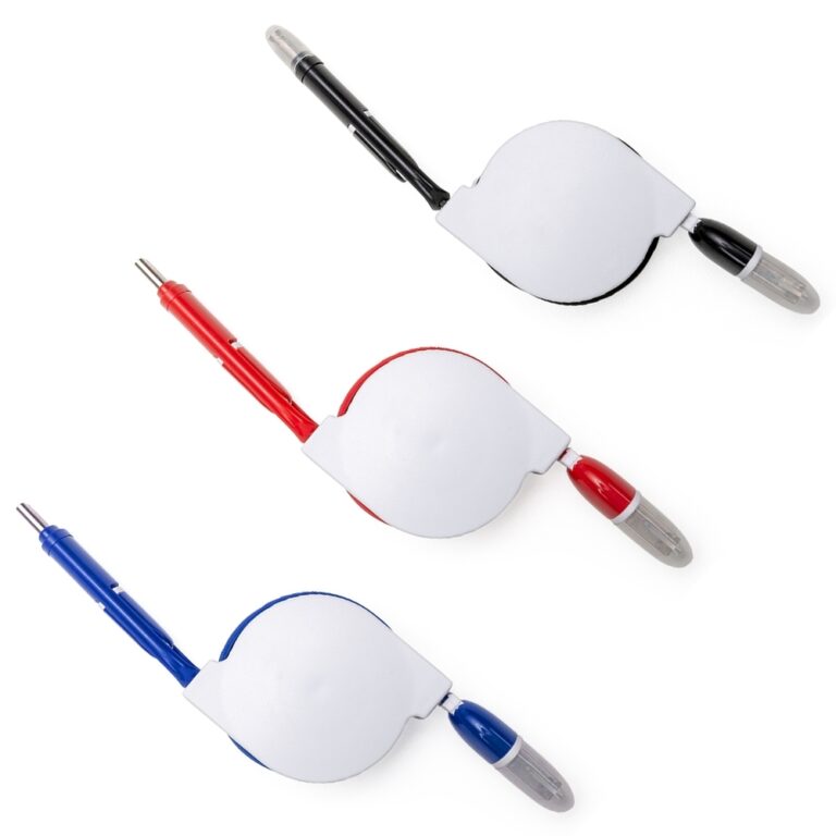 Cabo Retrátil 3 em 1 Promocional - Prático e Personalizado
