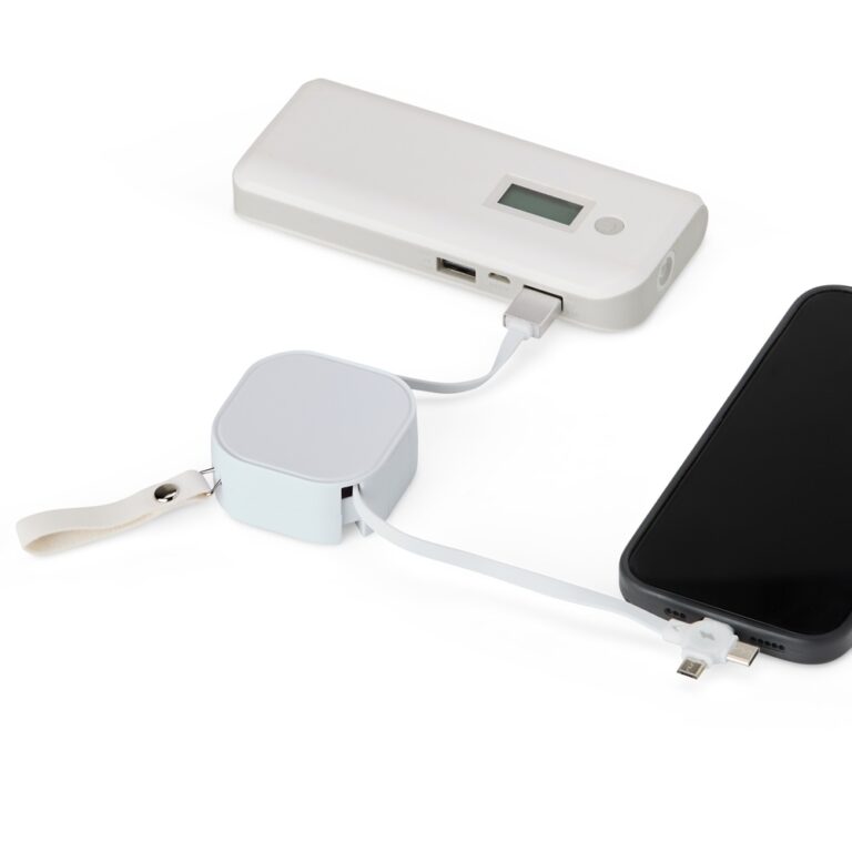 Cabo USB Retrátil 3 em 1 Personalizado: Crie o Seu com Estilo Único