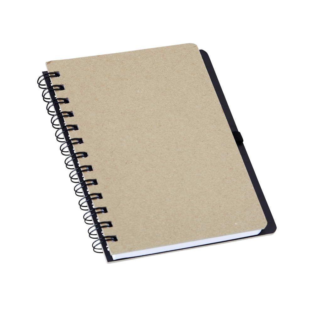 Brindes Ecológico Caderno Kraft com Porta Caneta Personalizado