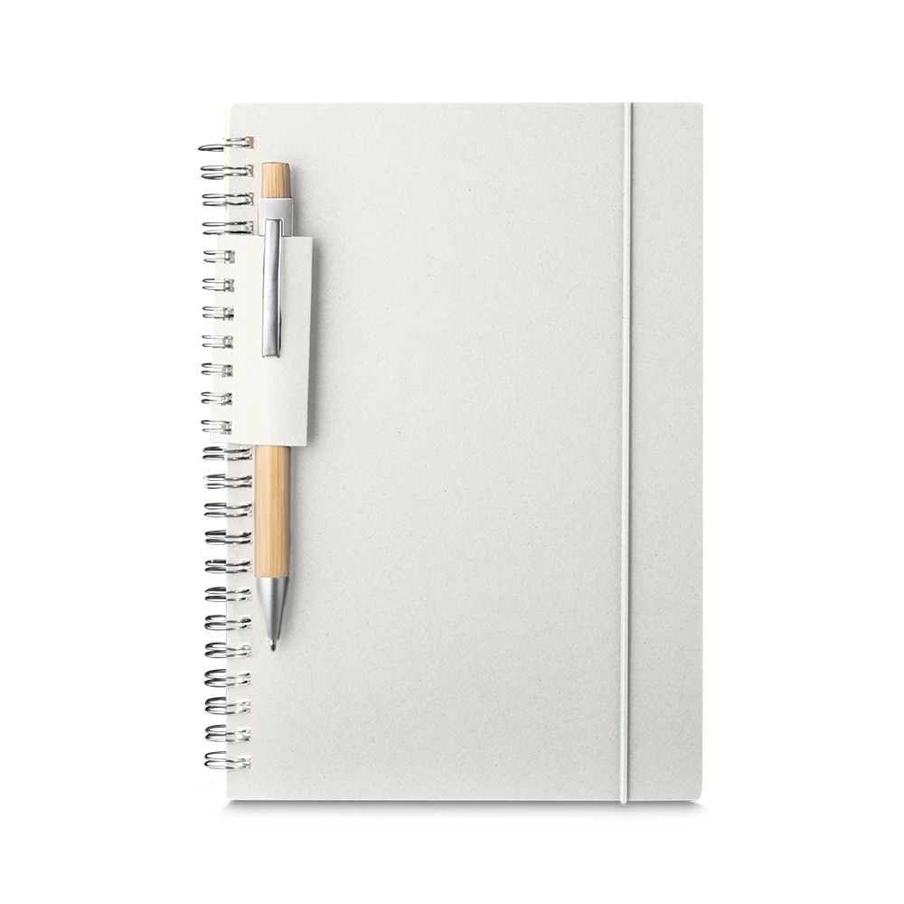 Caderno A5 Papel Reciclado Com Logo