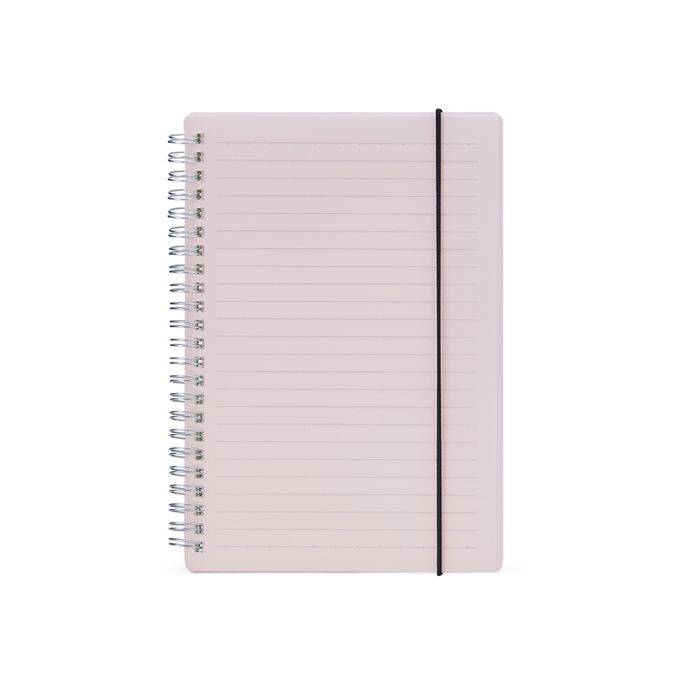 Caderno A5 Plástico Com Logo