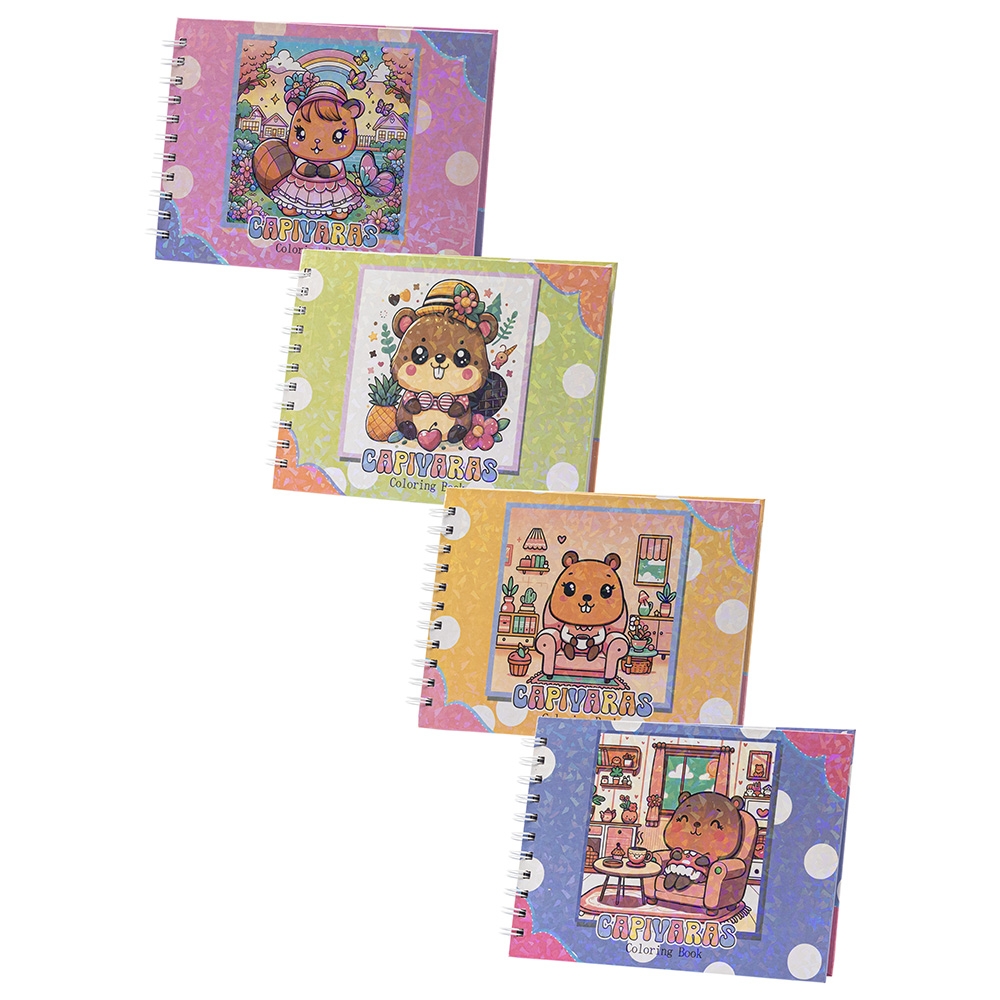 Caderno Para Colorir Capivara Promocional