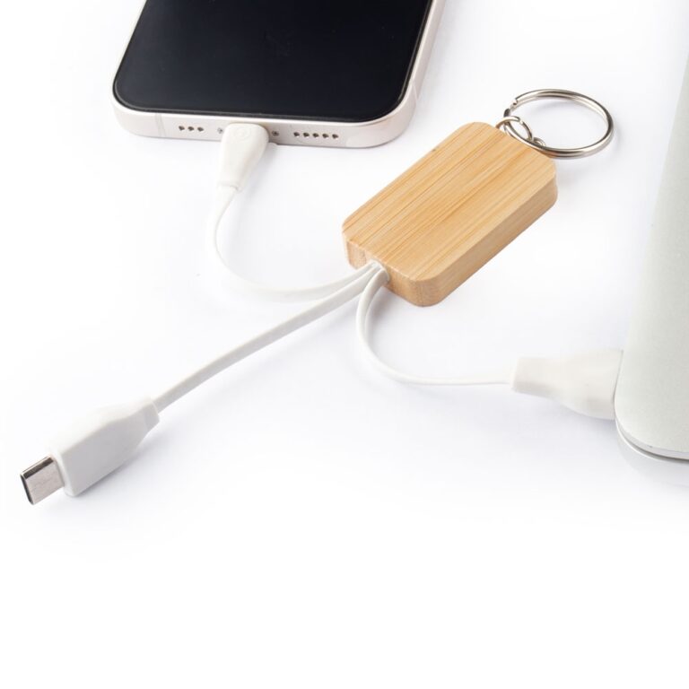 Chaveiro Bambu Personalizado - Estilo Sustentável