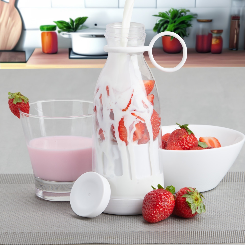Garrafa com Misturador 380ml - Imagem 6