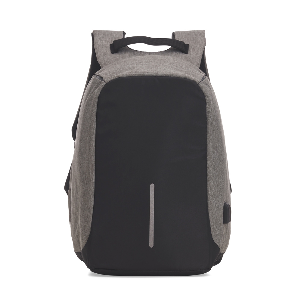 Mochila Poliéster Anti-Furto USB - Imagem 3