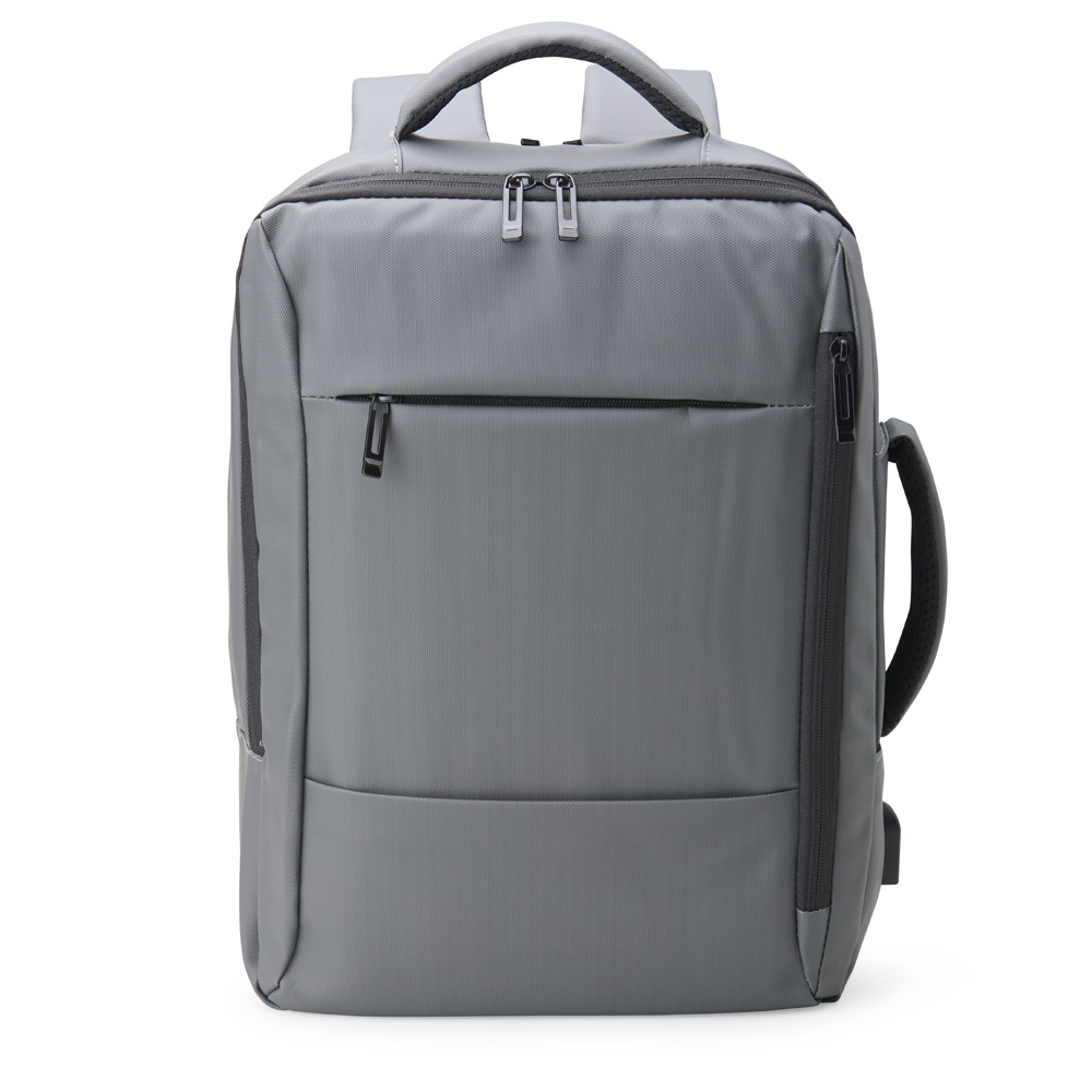 Mochila Couro Sintético USB 23 Litros