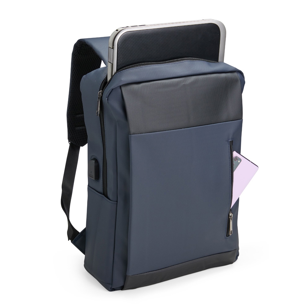 Mochila PU Impermeável Antifurto 22L - Imagem 2