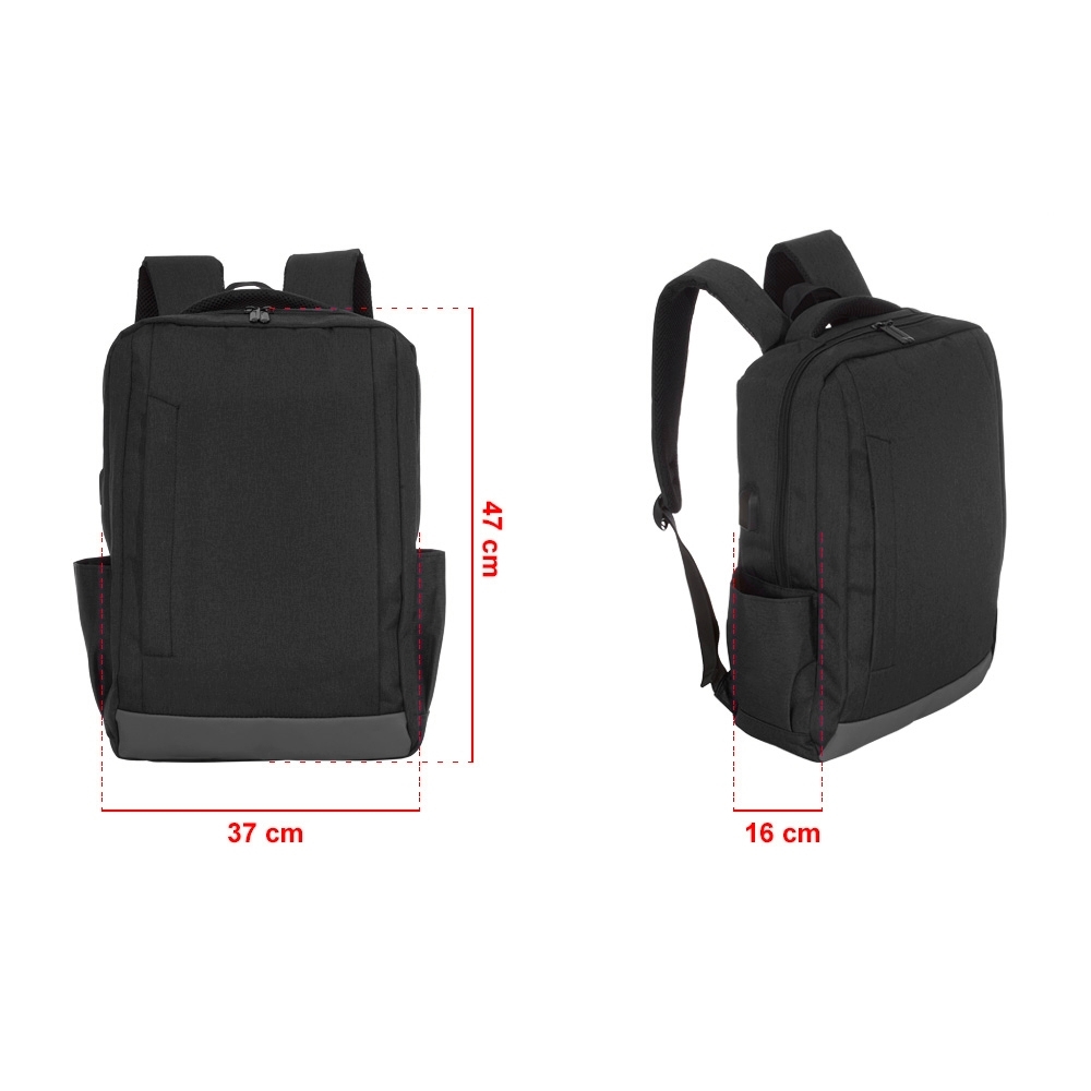 Mochila de Nylon USB - Imagem 6