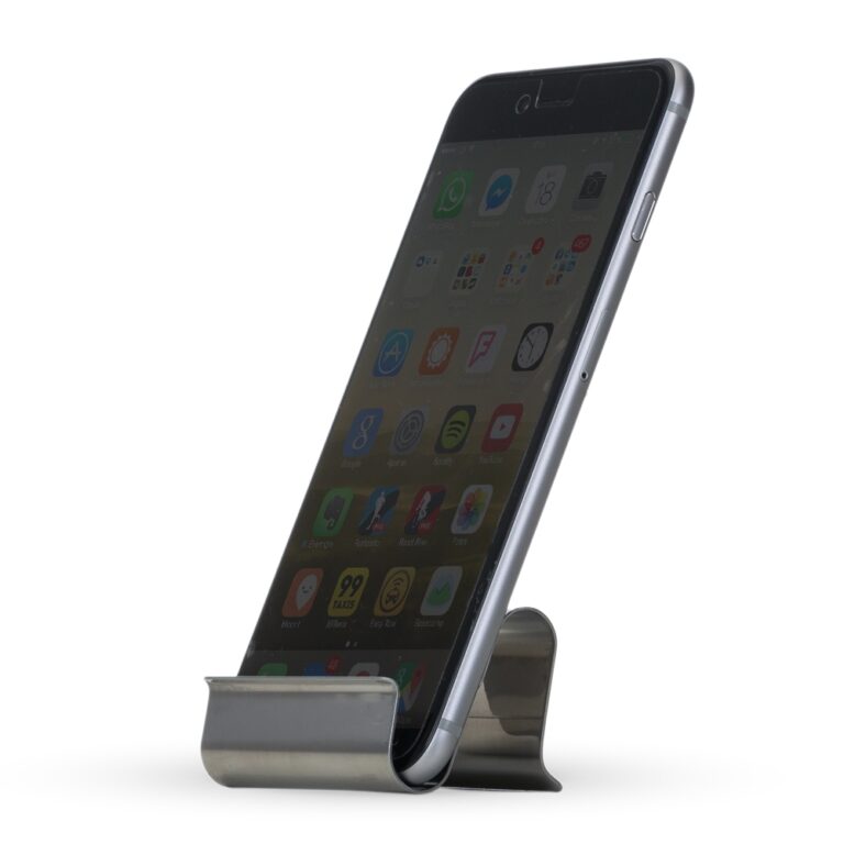 Porta Celular Inox Personalizado - Estilo e Qualidade