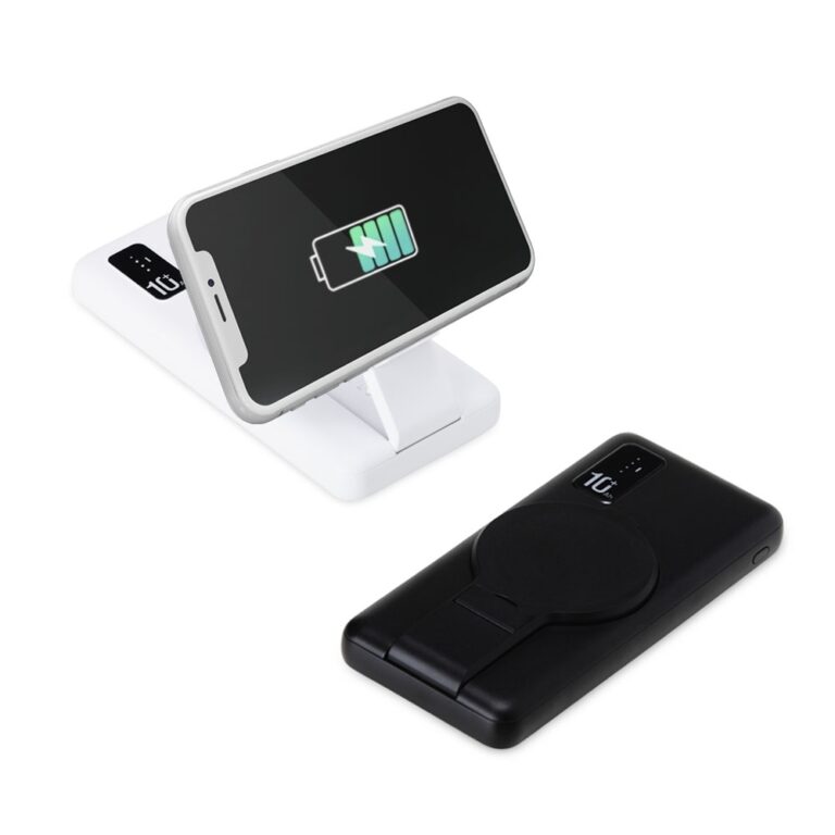 Power Bank 10.000mAh com Carregamento via Indução Personalizado