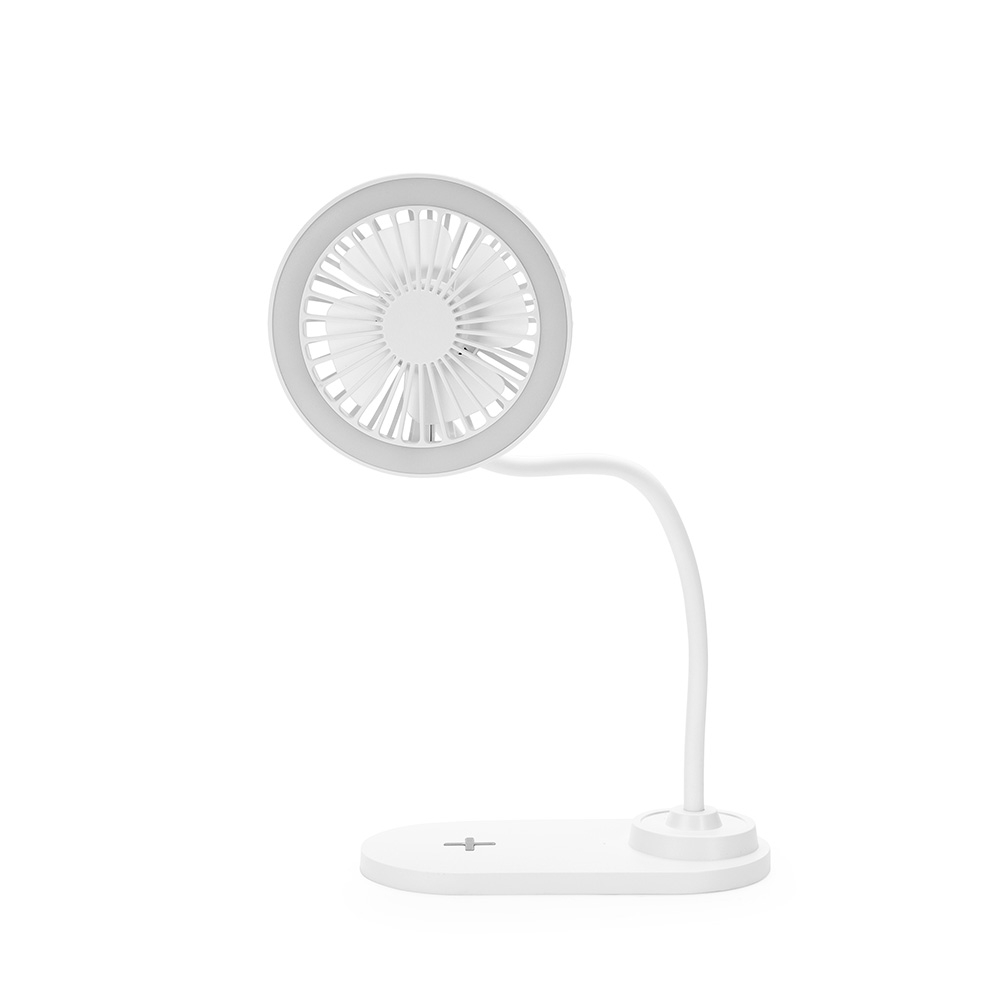 Ventilador com Led e Carregamento via Indução  Personalizado