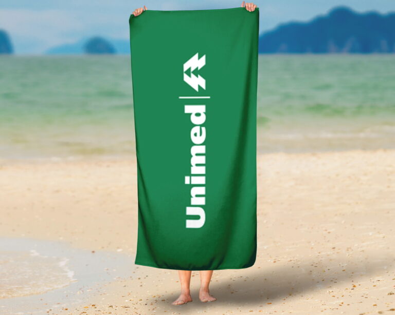Toalha de Praia Personalizada Com Foto e Nome - Impressão Digital de Alta Qualidade