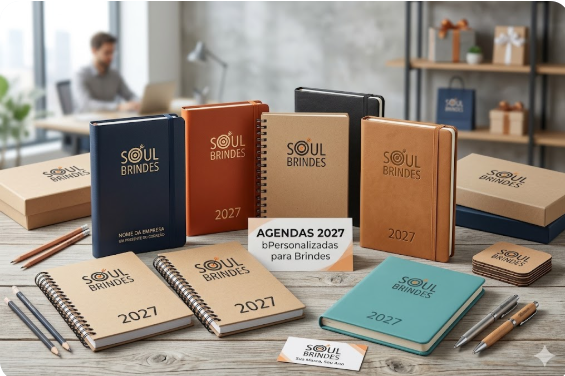 Agendas Personalizadas para Brindes