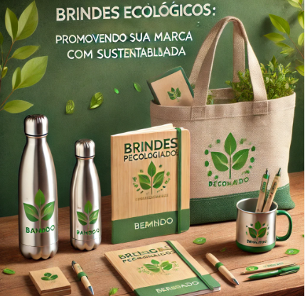 Brindes sustentáveis personalizados