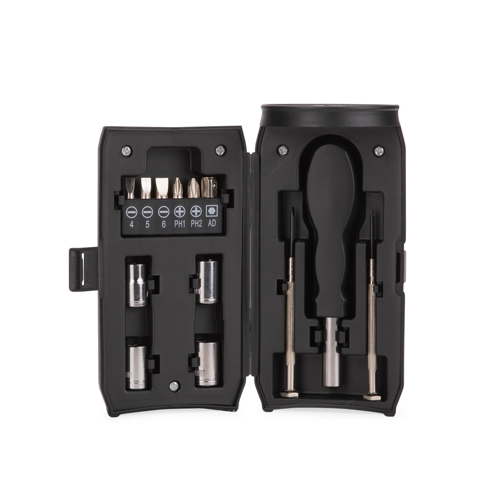 Kit de ferramentas no formato de lata personalizada - Imagem 2