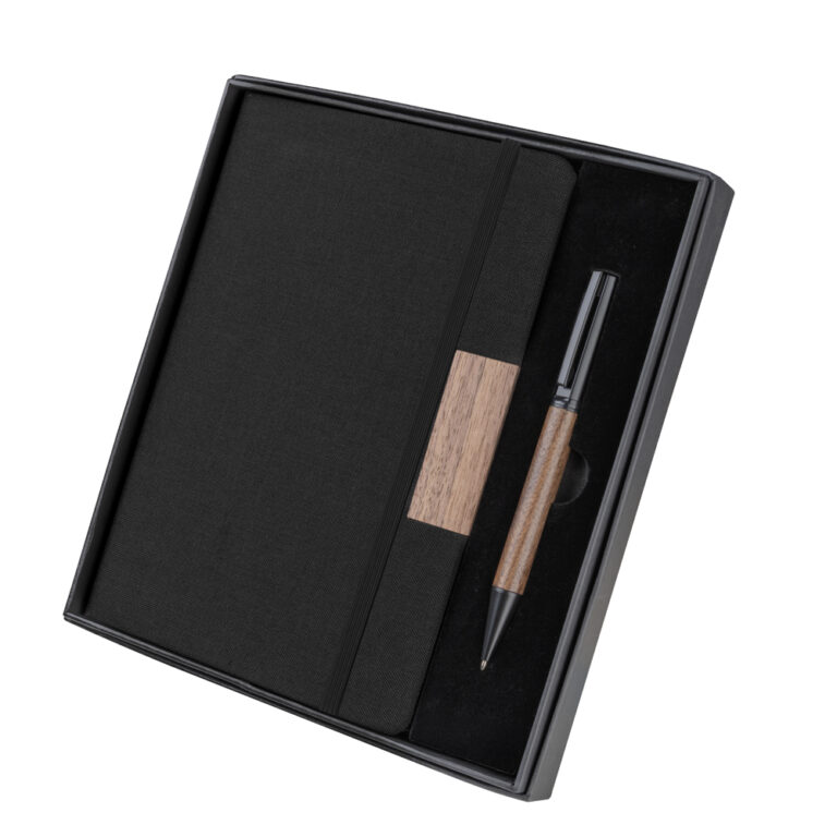 Kit Ecritorio Caderno Caneta Caixa Personalizado