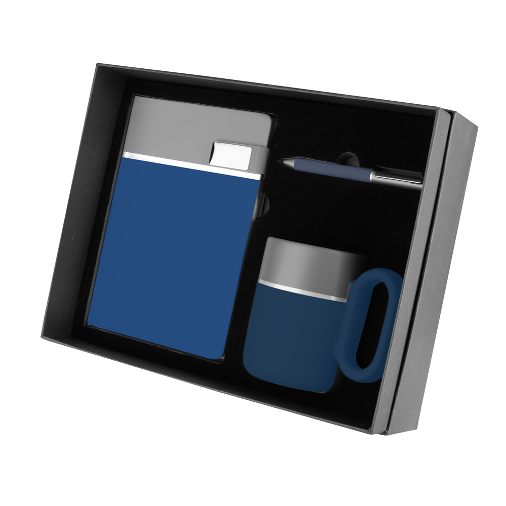 Kit Escritório Caderno Caneta Caneca e Caixa Personalizado - Imagem 3