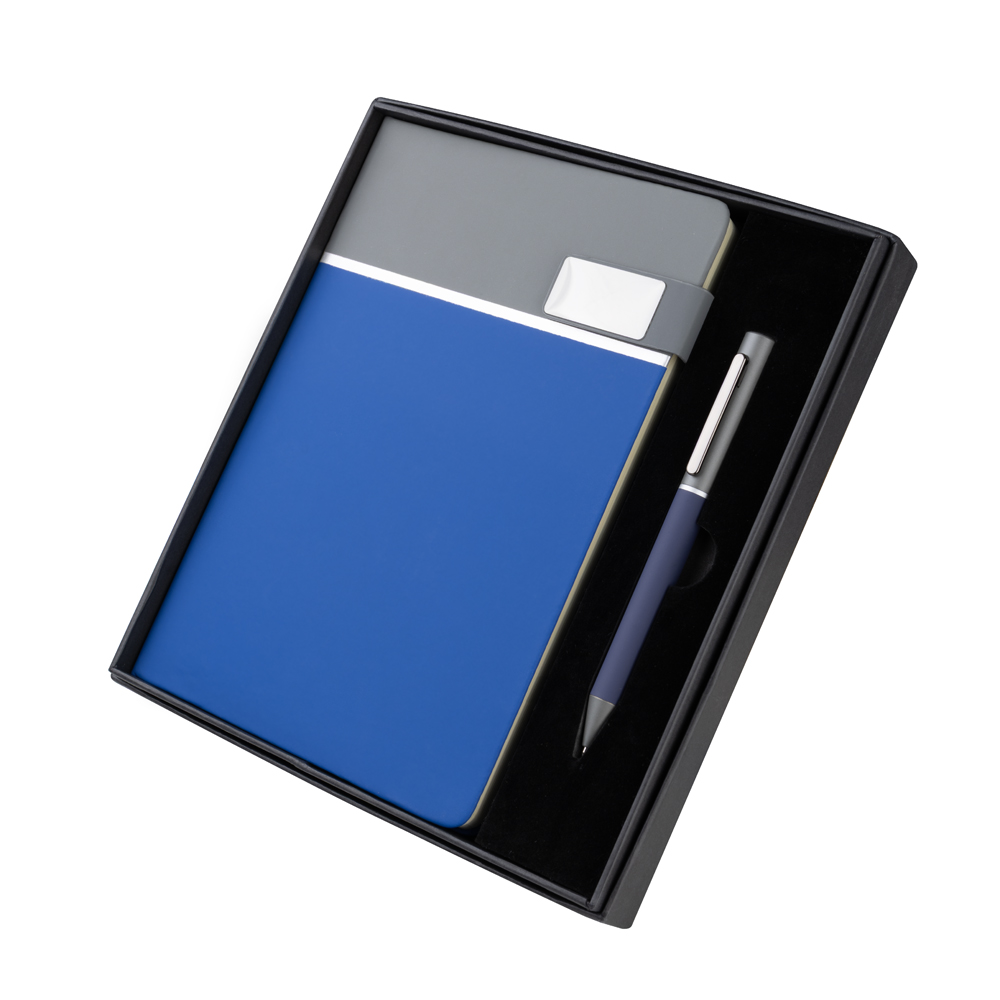 Kit Escritório Para Brindes Caderno Caneta Caixa Personalizado - Imagem 2