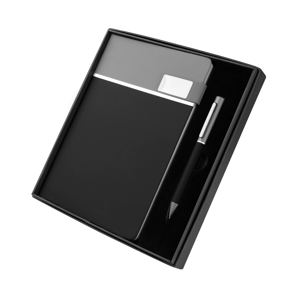 Kit Escritório Para Brindes Caderno Caneta Caixa Personalizado - Imagem 5