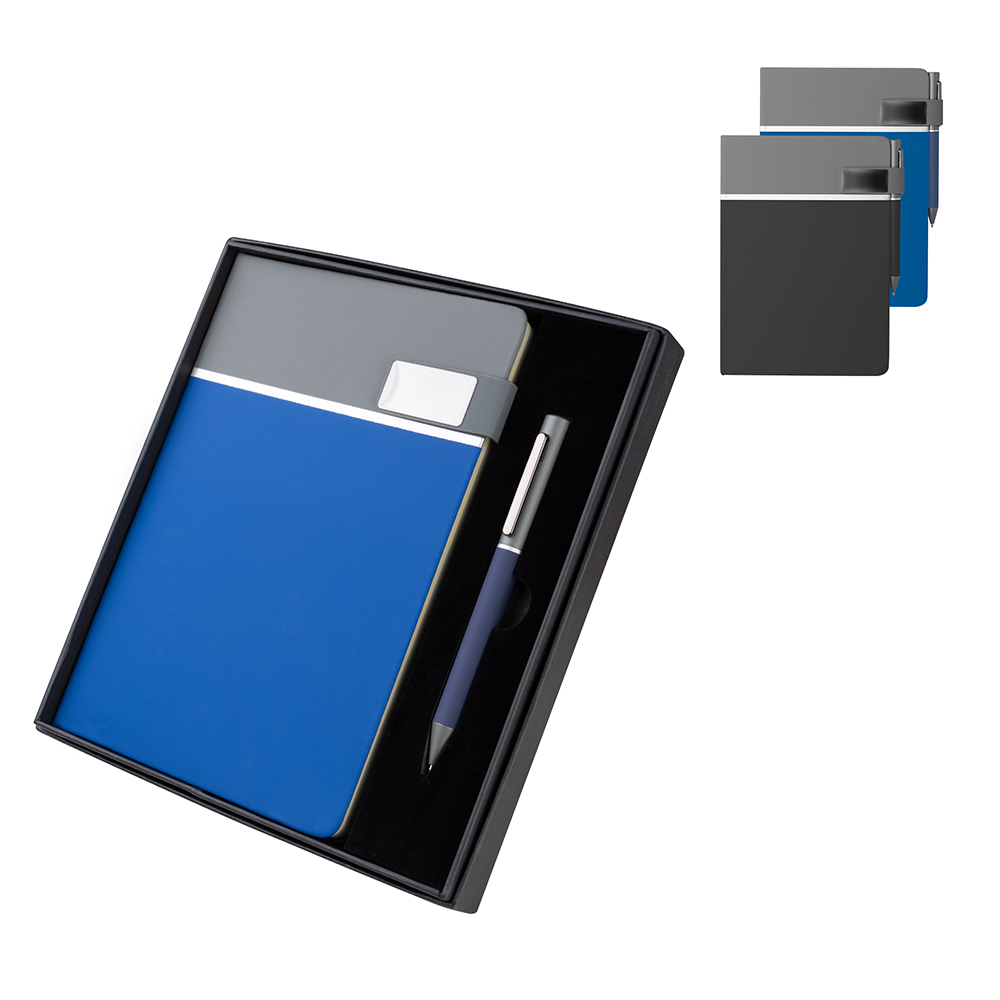 Kit Escritório Para Brindes Caderno Caneta Caixa Personalizado