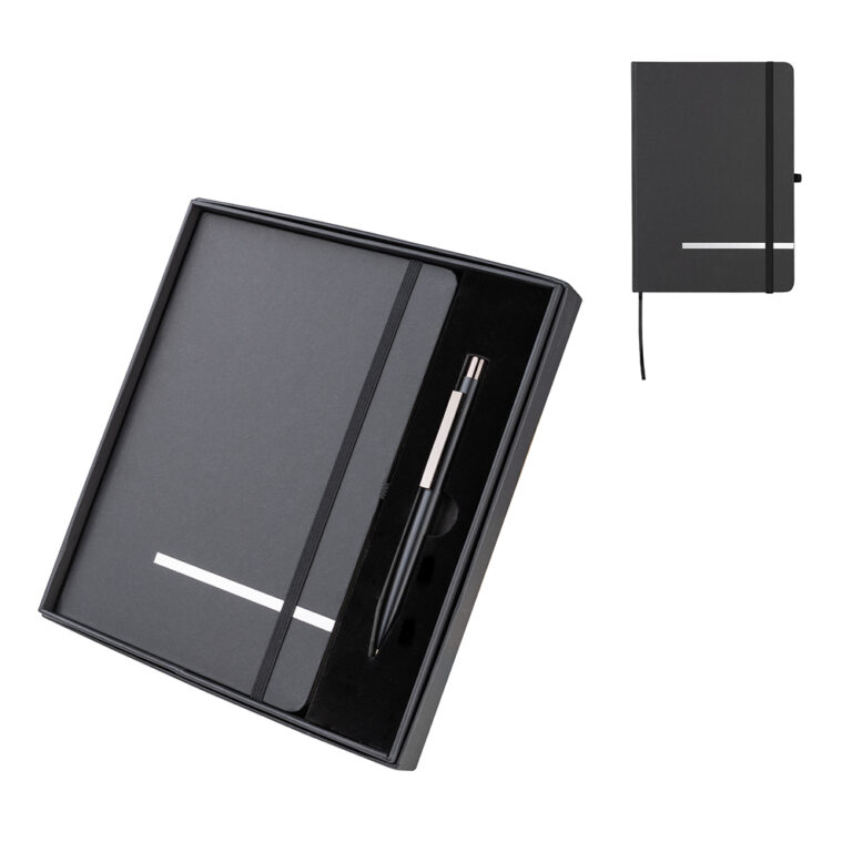 Kit caderno e caneta personalizado