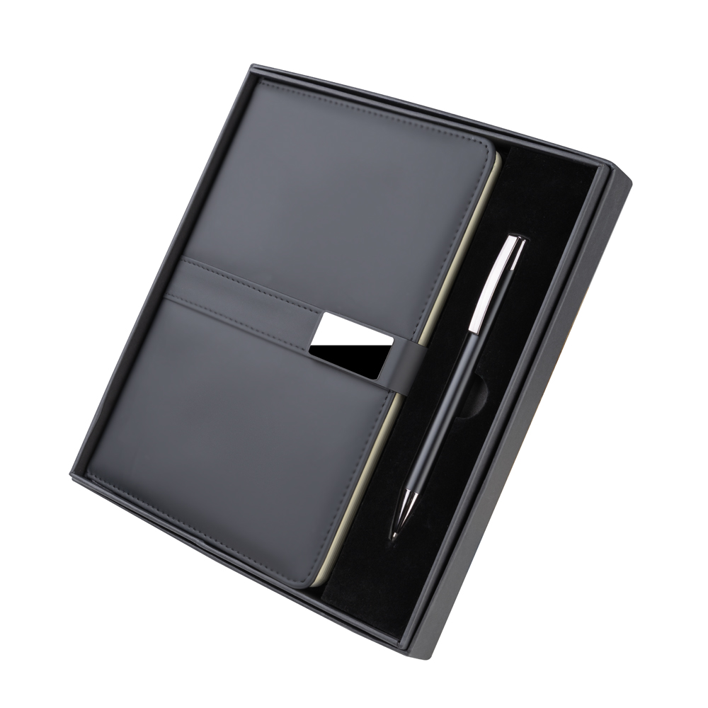 Kit de brinde corporativo caderno caneta caixa personalizado - Imagem 7
